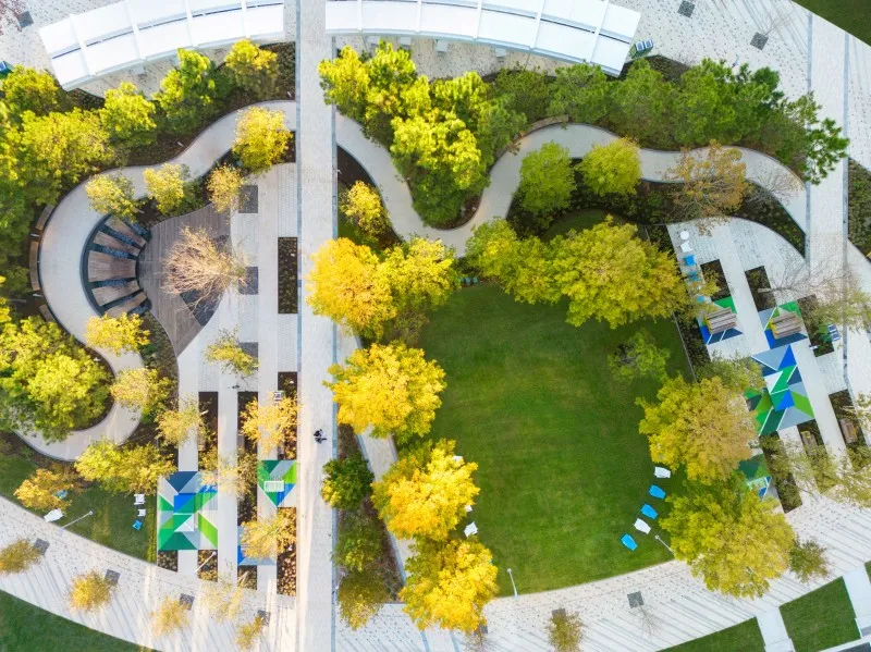 Six AMP 2025 Awardees | Works That Expand What Architecture Can Do | Texas Medical Center Helix Park