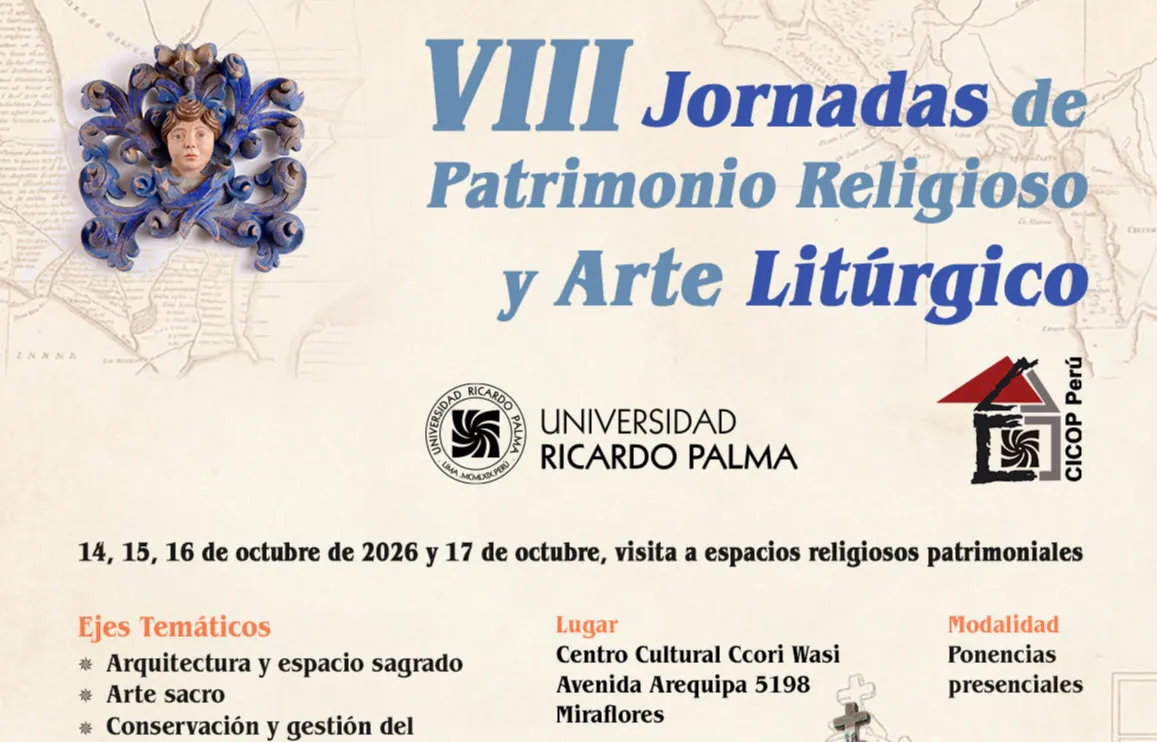 VIII JORNADAS DE PATRIMONIO Y ARTE LITURGICO.PERU