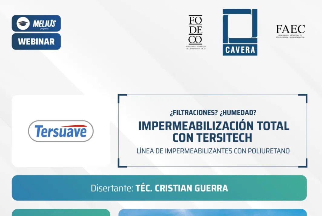 Webinar TERSUAVE - Impermeabilización total con TERSITECH