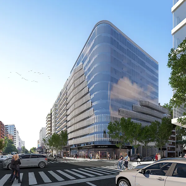 DOME Business Plaza: desafíos de la construcción eficiente de la fachada