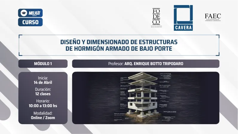 Curso: Diseño y Dimensionado de Estructuras de Hormigón Armado de Bajo Porte | Módulo 1