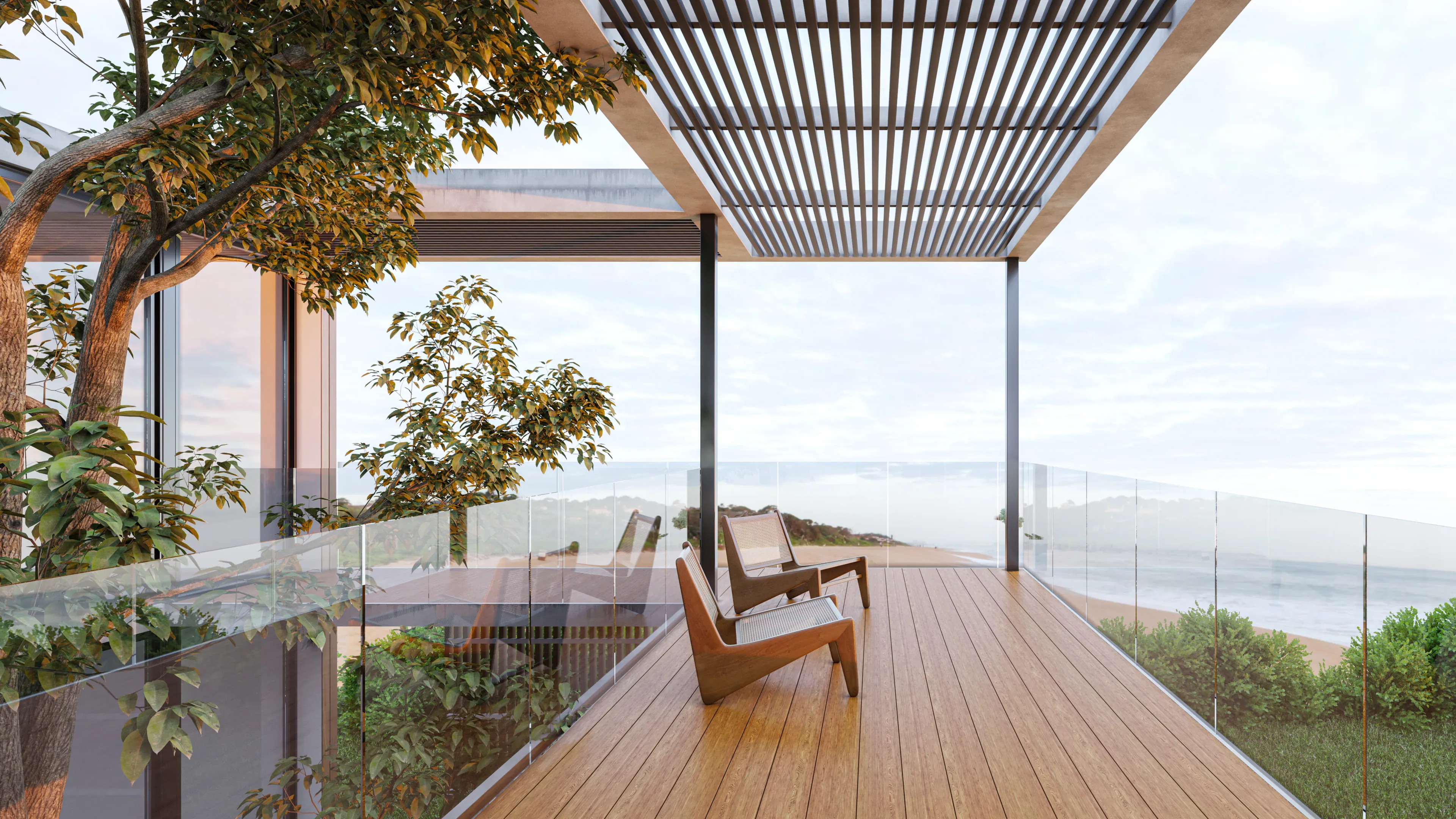 Diseño de exteriores: tecnología y estética que desafían el paso del tiempo