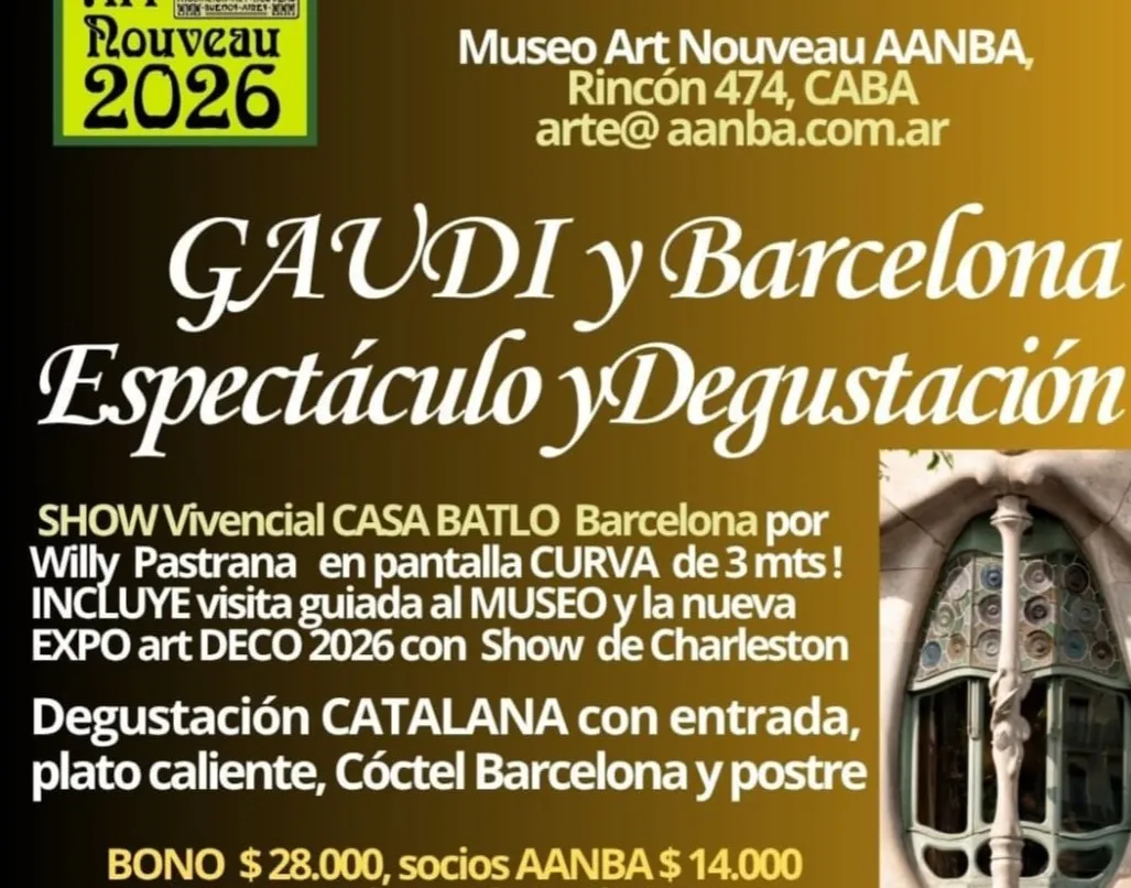 Gaudí y Barcelona: una experiencia inmersiva entre arte, arquitectura y gastronomía