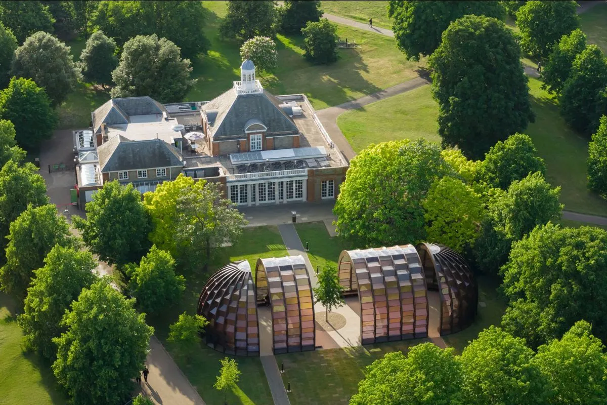 LAST CHANCE TO SEE THE 2025 SERPENTINE PAVILION A CAPSULE IN TIME DESIGNED BY MARINA TABASSUM 