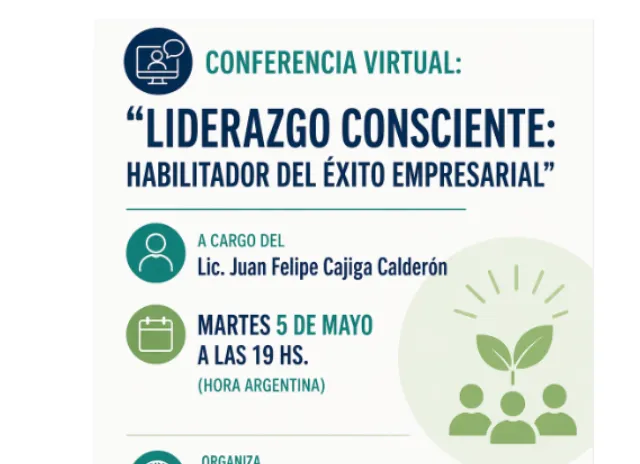 Conferencia virtual abierta de la Comisión de RSE y Sustentabilidad.