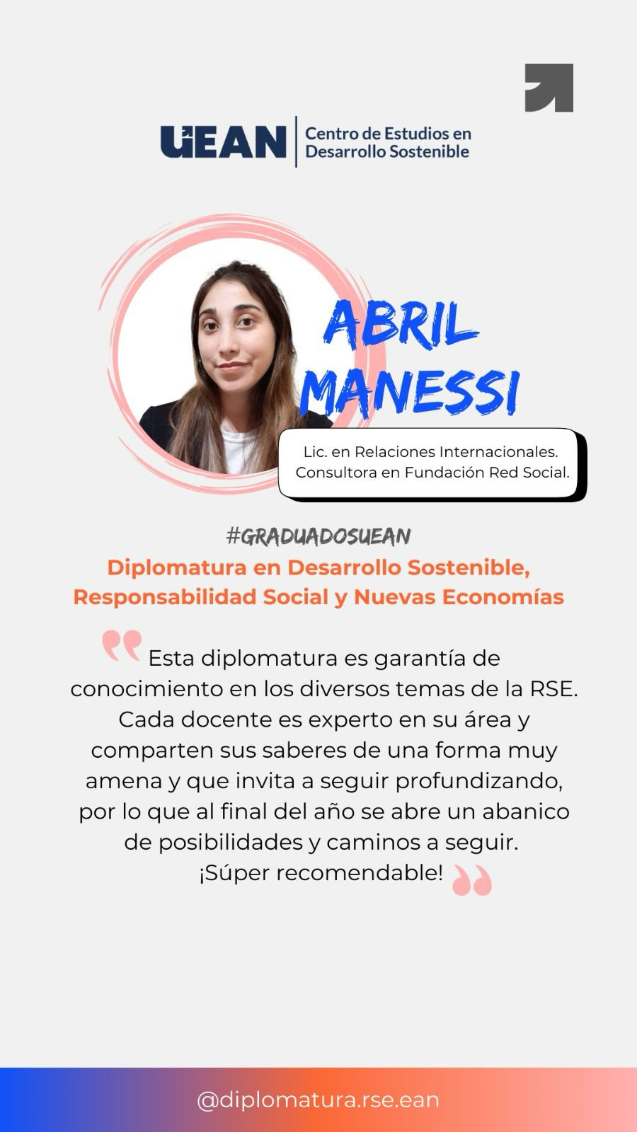 Charla informativa: Diplomatura en Desarrollo Sostenible, Responsabilidad Social y Nuevas Economías - Imagen 3