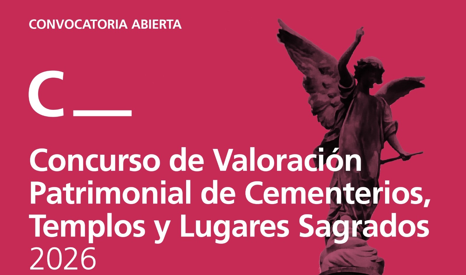  Concurso de Valoración Patrimonial de Cementerios, Templos y Lugares Sagrados 2026