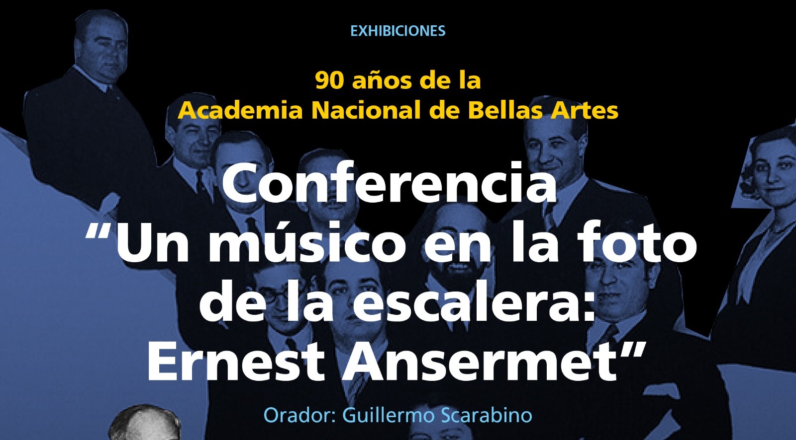 Conferencia "Un músico en la foto de la escalera: Ernest Ansermet"