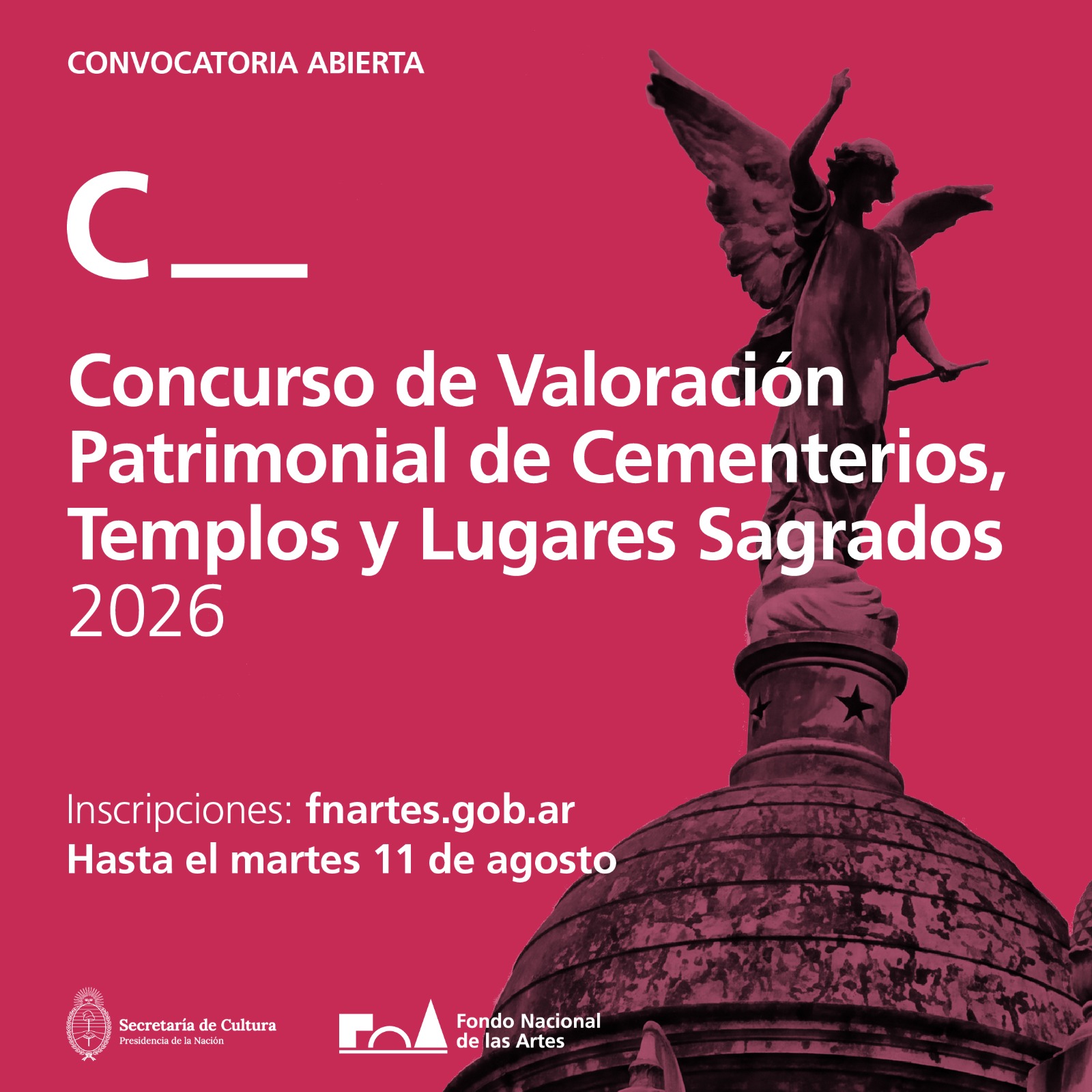  Concurso de Valoración Patrimonial de Cementerios, Templos y Lugares Sagrados 2026 - Imagen 1