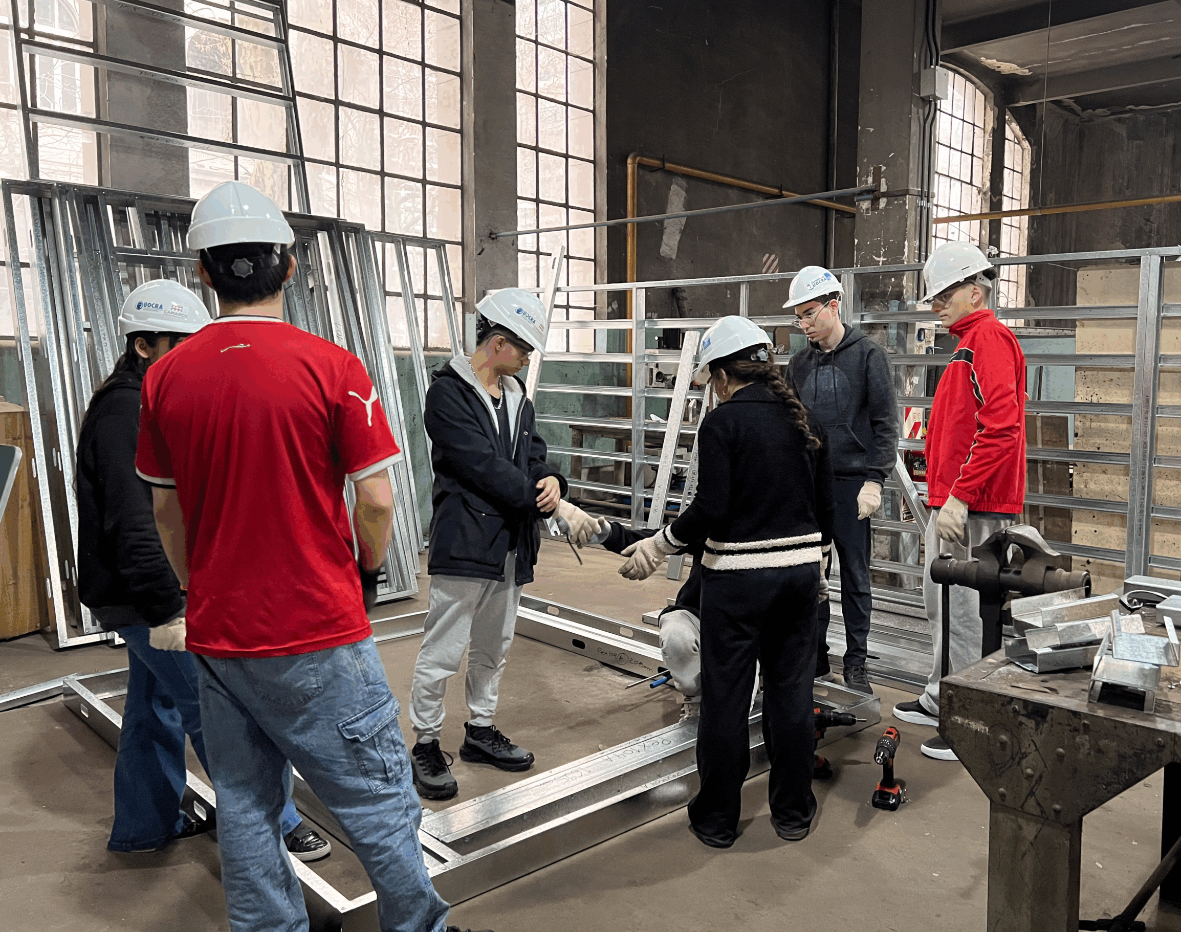 Estudiantes de escuelas técnicas de CABA se preparan para transformar el sector de la construcción