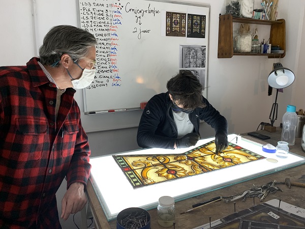 Restauracion Vitrales 1