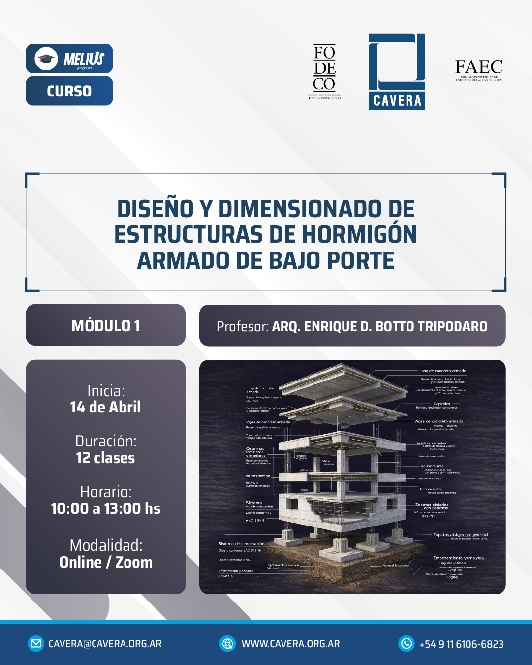 Curso: Diseño y Dimensionado de Estructuras de Hormigón Armado de Bajo Porte | Módulo 1 - Imagen 1
