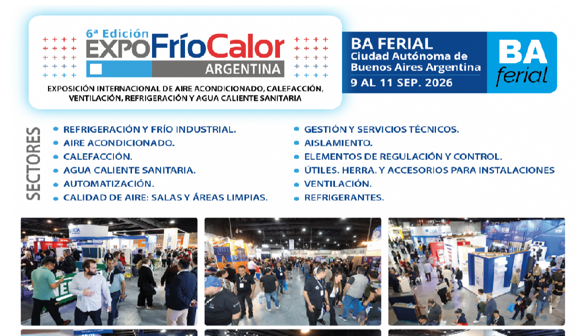 Los días 9, 10 y 11 de Septiembre | Vuelve Expo Frío Calor