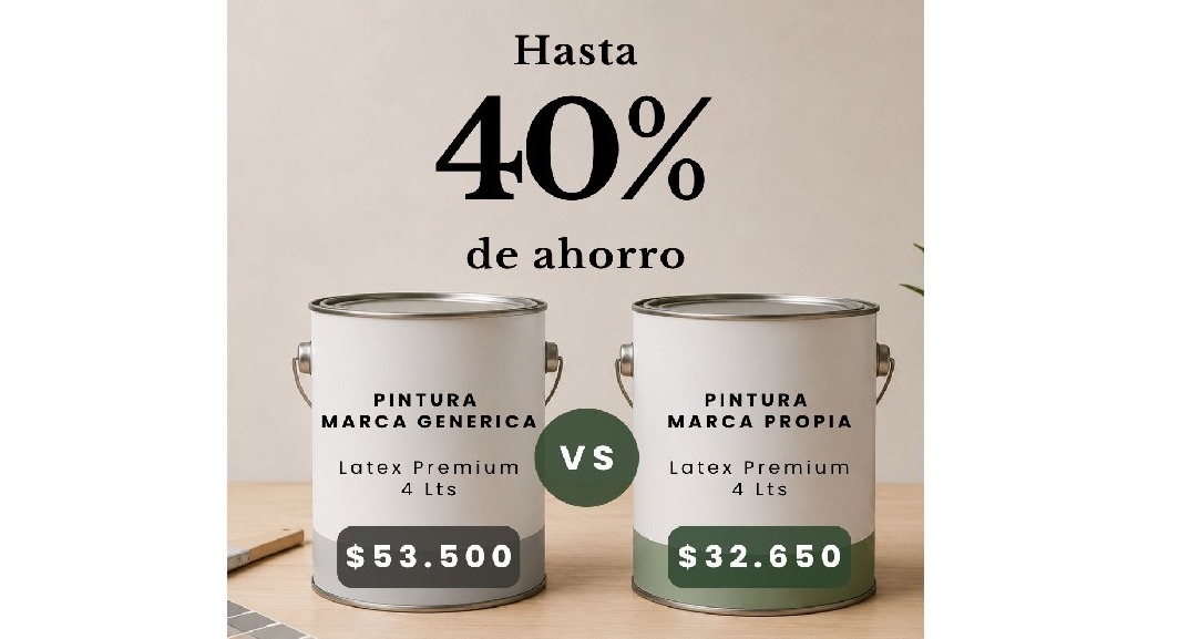 Marcas propias: la tendencia que también llegó al mercado de las pinturas