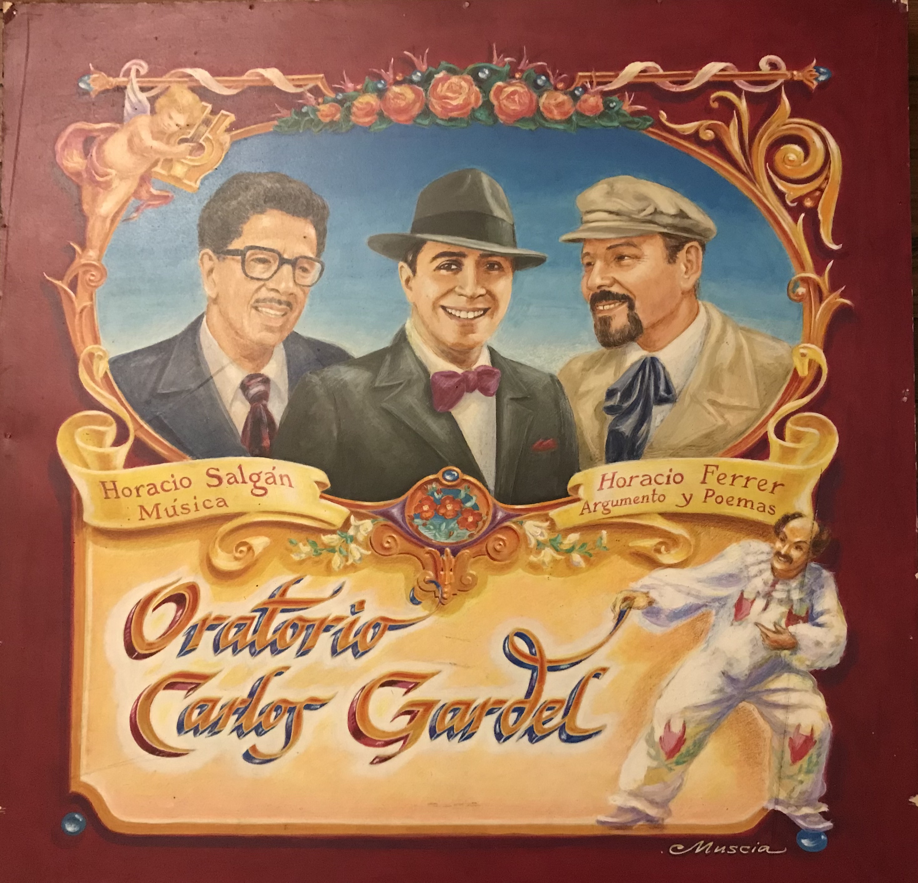 El Museo Casa Carlos Gardel presenta una exposición del fileteador Jorge Muscia  - Imagen 1