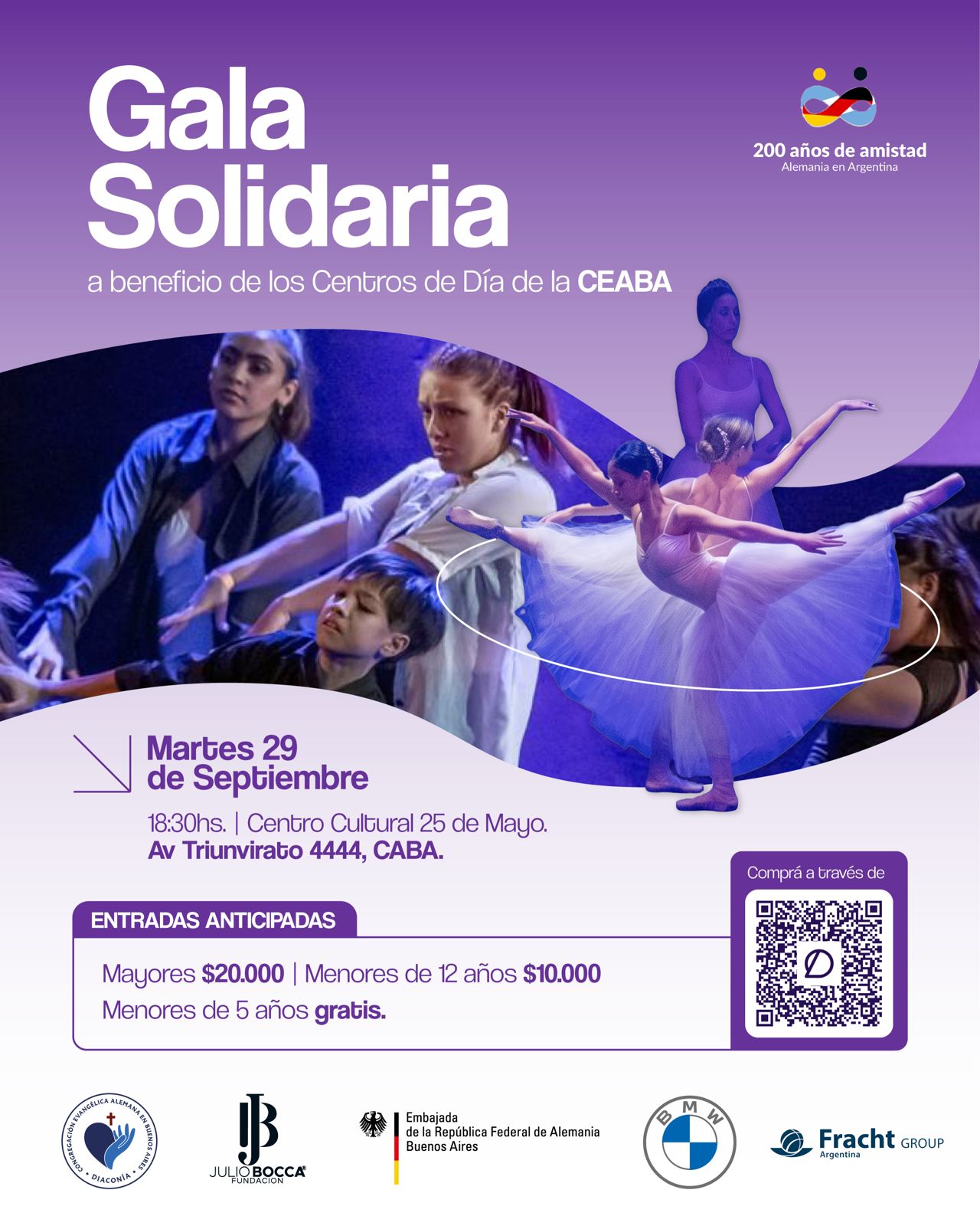 Gala Solidaria a beneficio de los Centros de Día de la CEABA