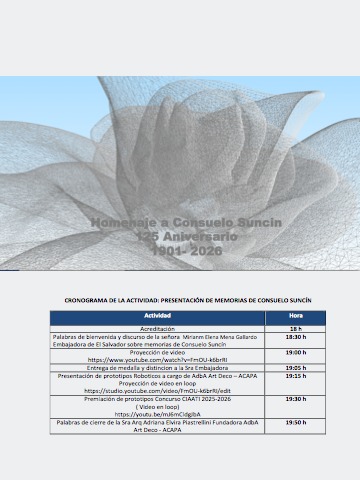 El Palacio Libertad será escenario del homenaje a Consuelo Suncín Sandoval y la premiación CIAATI 2025 - Imagen 2